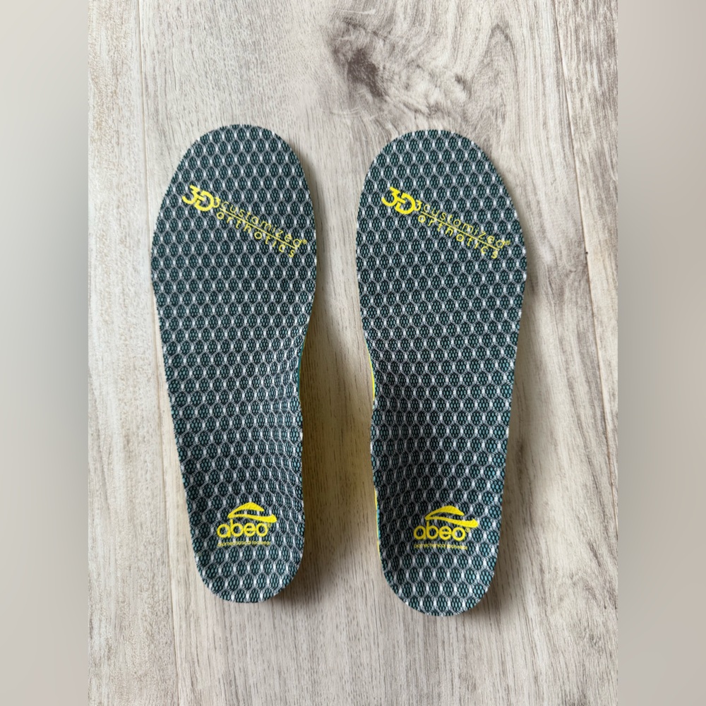 Abeo Women 3D orthotics Maximum Performance pair of insoles Neutral 5 ($) 5900